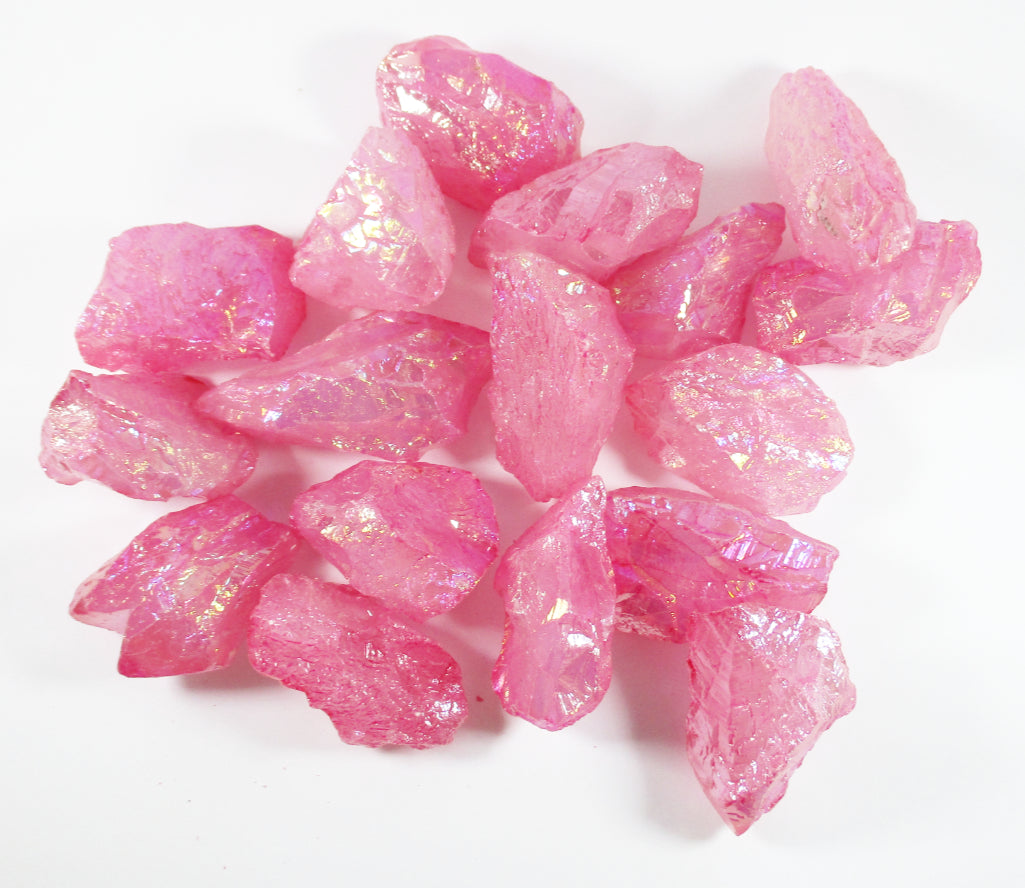 Pink Aura Quartz Rough Chunk (x1) - 0