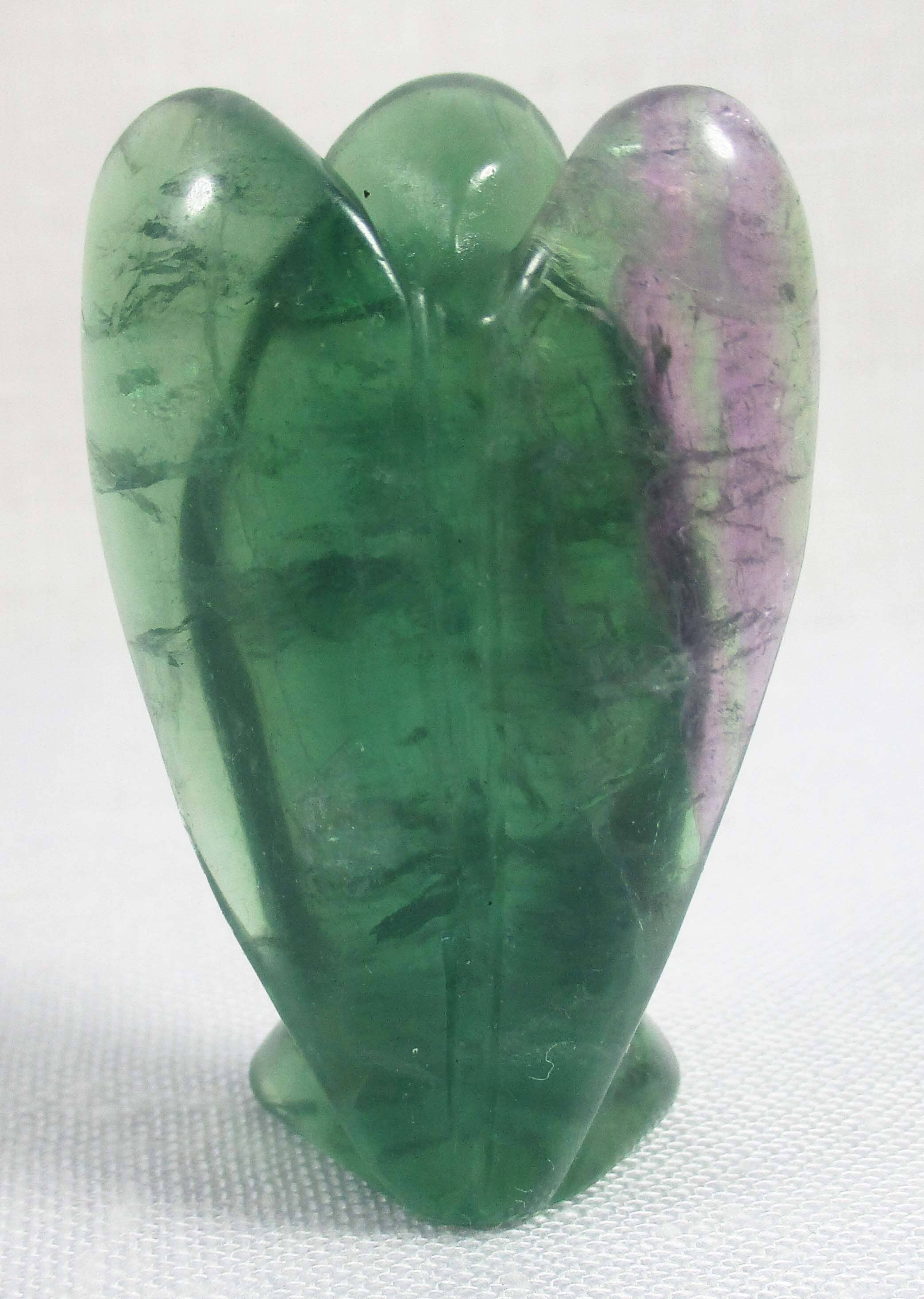AA Grade Green Fluorite Angel 5cm - Crystal Carvings > Crystal Angels