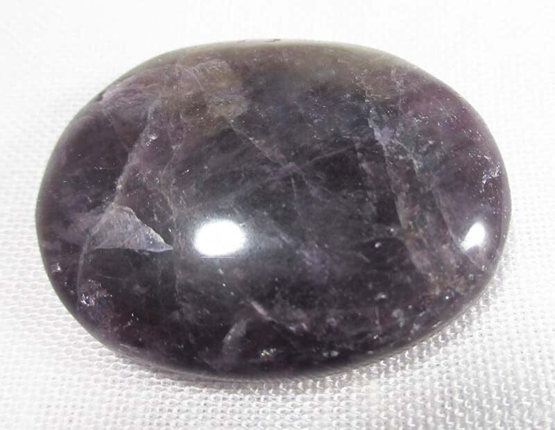 Amethyst B Grade Thumb Stone - Cut & Polished Crystals > Polished Crystal Thumb Stones