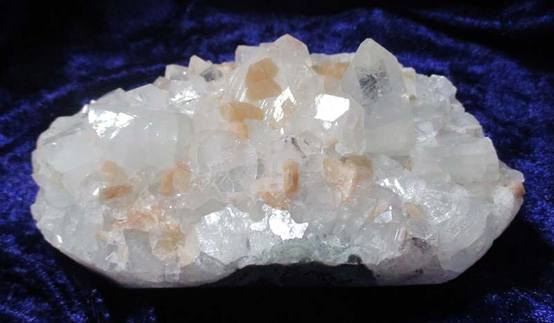 Apophyllite and Stilbite Cluster - Natural Crystals > Natural Crystal Clusters