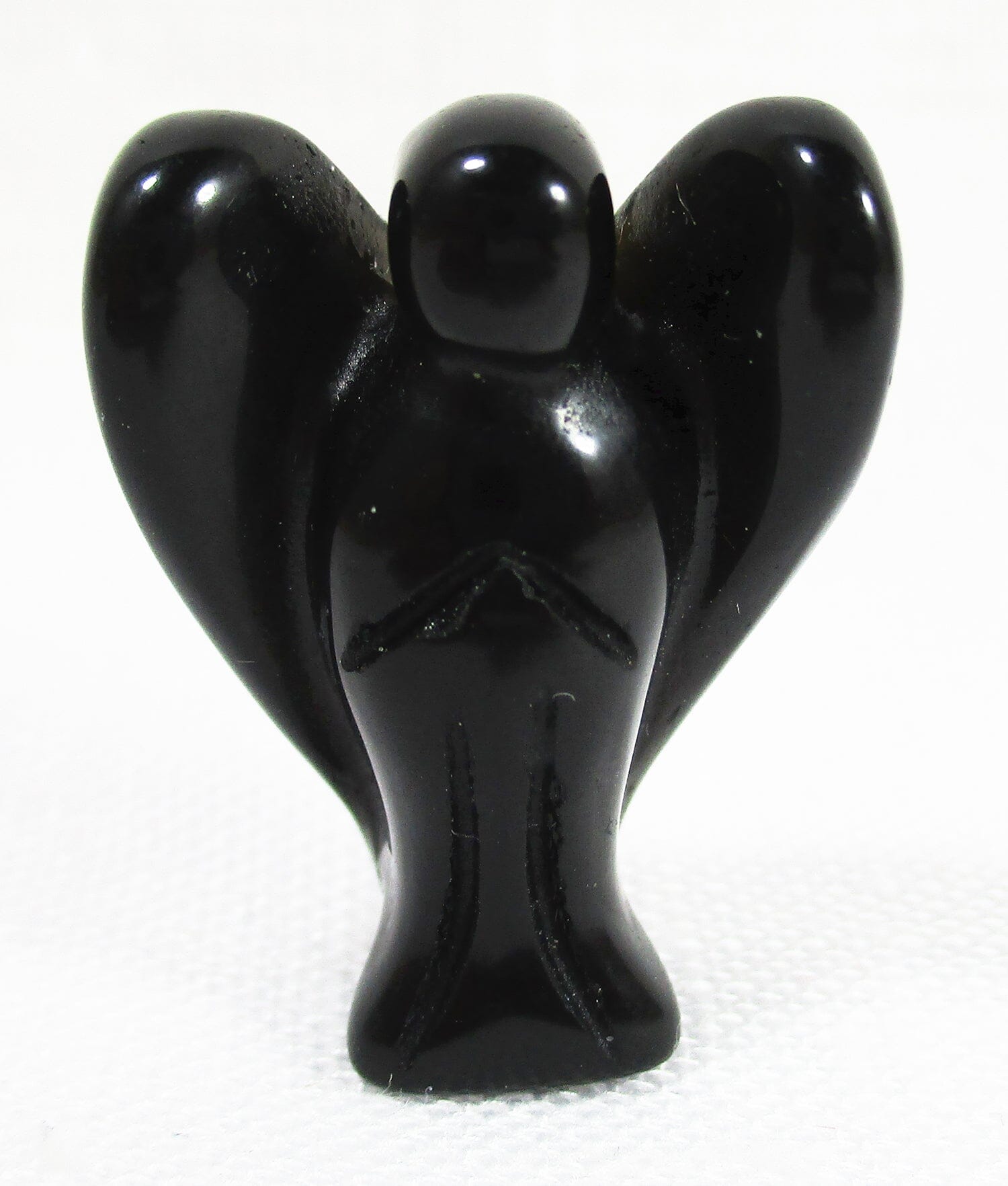 Black Obsidian Angel (Small) - Crystal Carvings > Crystal Angels