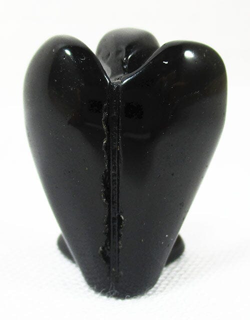 Black Obsidian Angel (Small) - Crystal Carvings > Crystal Angels