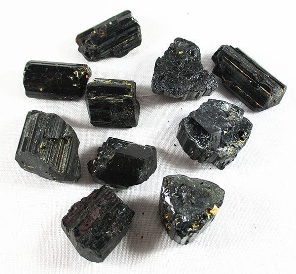 Black Tourmaline Chunk Small (x1) - Natural Crystals > Raw Crystal Chunks