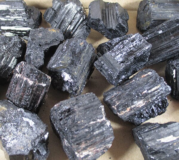 Black Tourmaline Rod Section X 1 - Natural Crystals > Raw Crystal Chunks