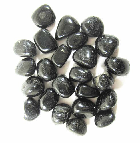 Black Tourmaline Tumble Stones Rough(x3) - Cut & Polished Crystals > Polished Crystal Tumble Stones