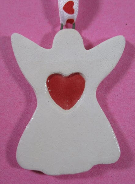 Ceramic Love Angel Christmas Decoration - Others > Tealight Holders