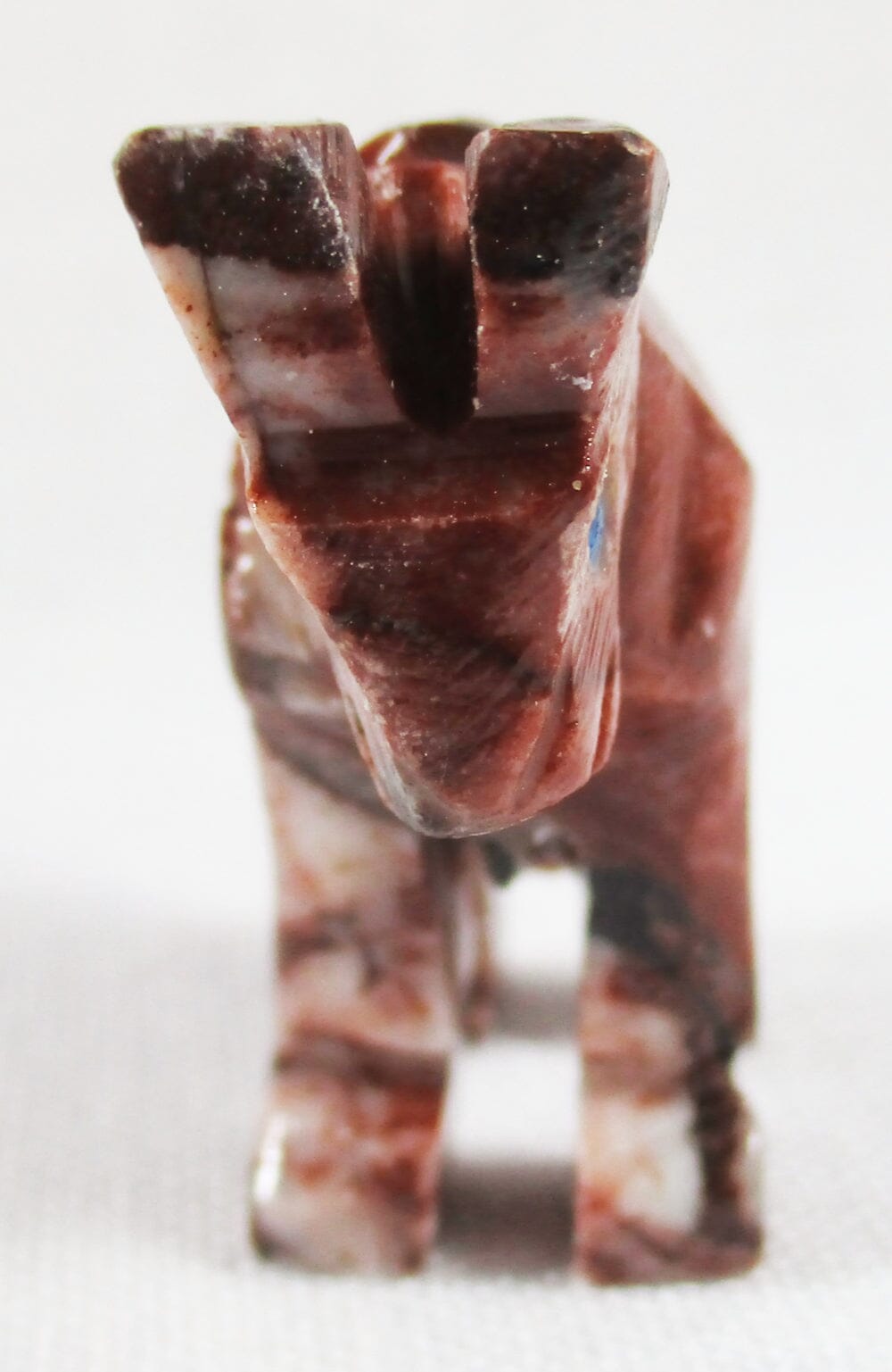 Chestnut Soapstone Horse (Small) - Crystal Carvings > Carved Crystal Animals