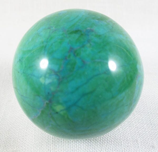 Chrysocolla Howlite Sphere - Crystal Carvings > Polished Crystal Spheres