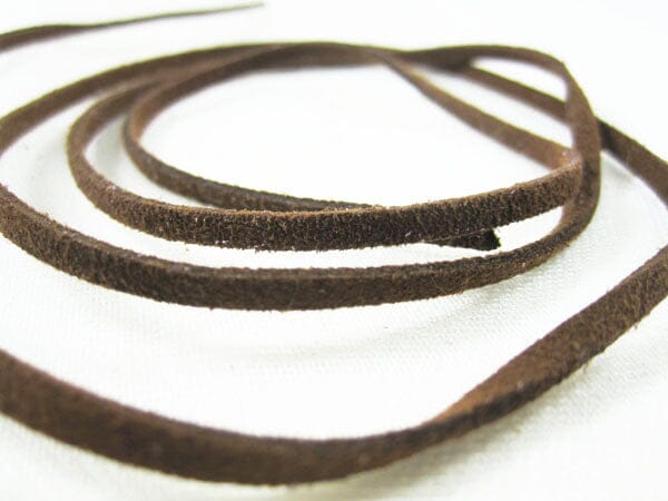 Dark Brown Suede Cord 70cm - Others > Chains & Neck Cords