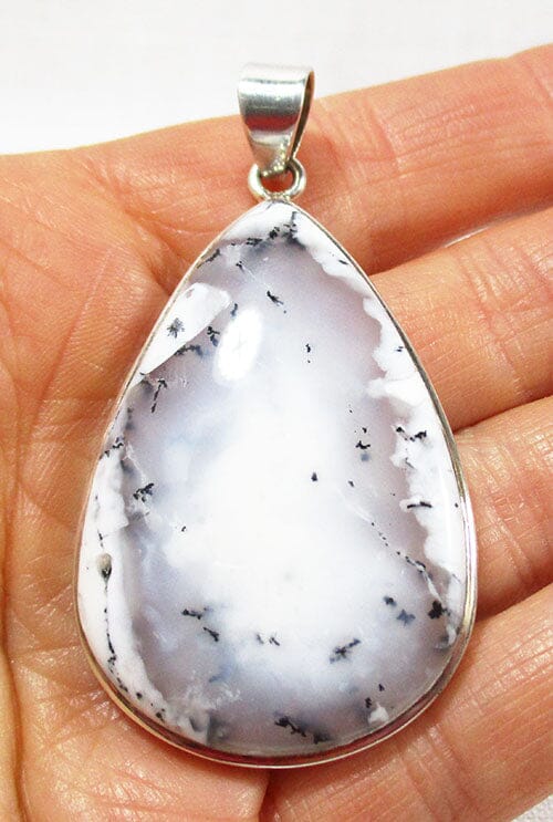 Dendritic Opal Pendant - Crystal Jewellery > Crystal Pendants