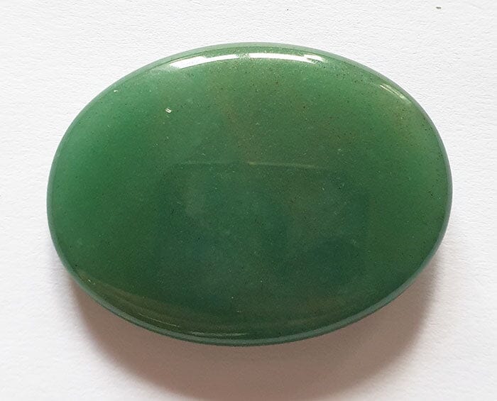 Green Aventurine Thumb Stone - Cut & Polished Crystals > Polished Crystal Thumb Stones