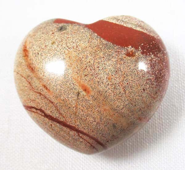Jasper Heart - Crystal Carvings > Polished Crystal Hearts