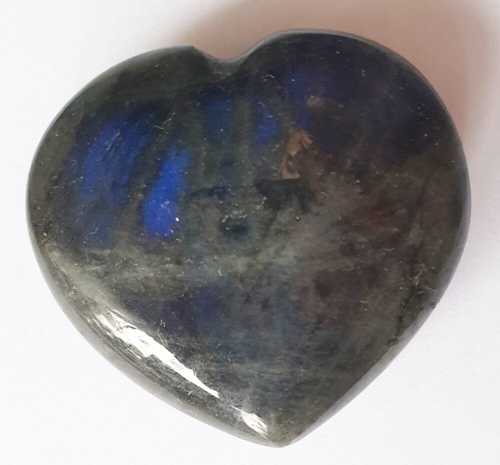 Labradorite Heart - Crystal Carvings > Polished Crystal Hearts