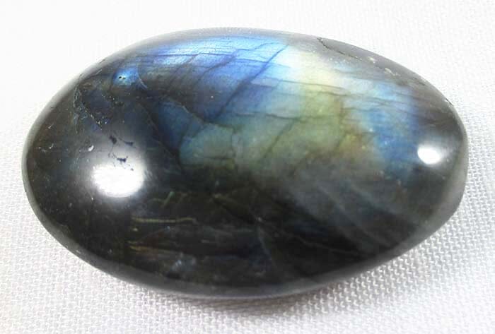 Labradorite Pebble - Cut & Polished Crystals > Polished Crystal Palm Stones
