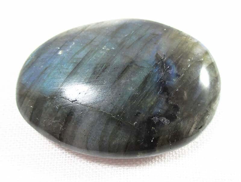 Labradorite Pebble - Cut & Polished Crystals > Polished Crystal Thumb Stones