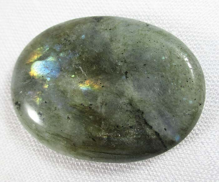 Labradorite Thumb Stone - Cut & Polished Crystals > Polished Crystal Thumb Stones