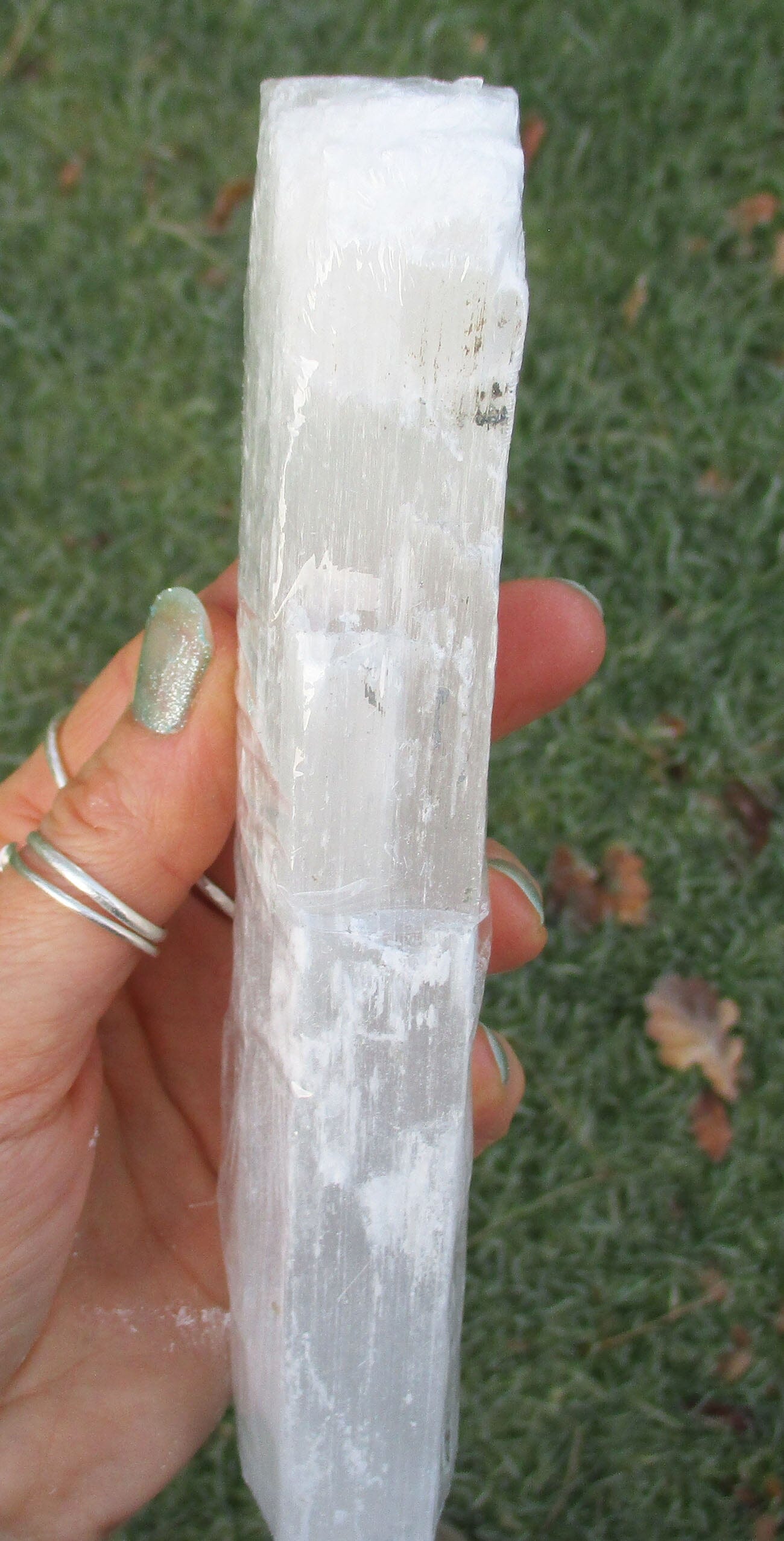 Large Selenite Rod - Cut & Polished Crystals > Crystal Obelisks & Natural Points
