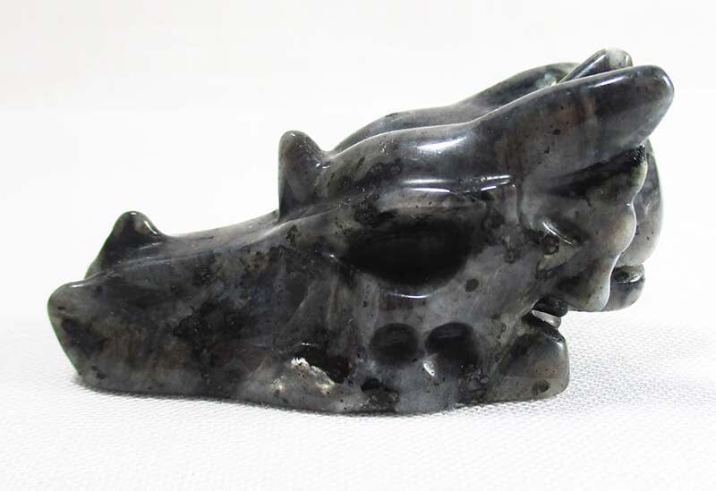 Lavakite Dragons Head - Crystal Carvings > Carved Crystal Animals