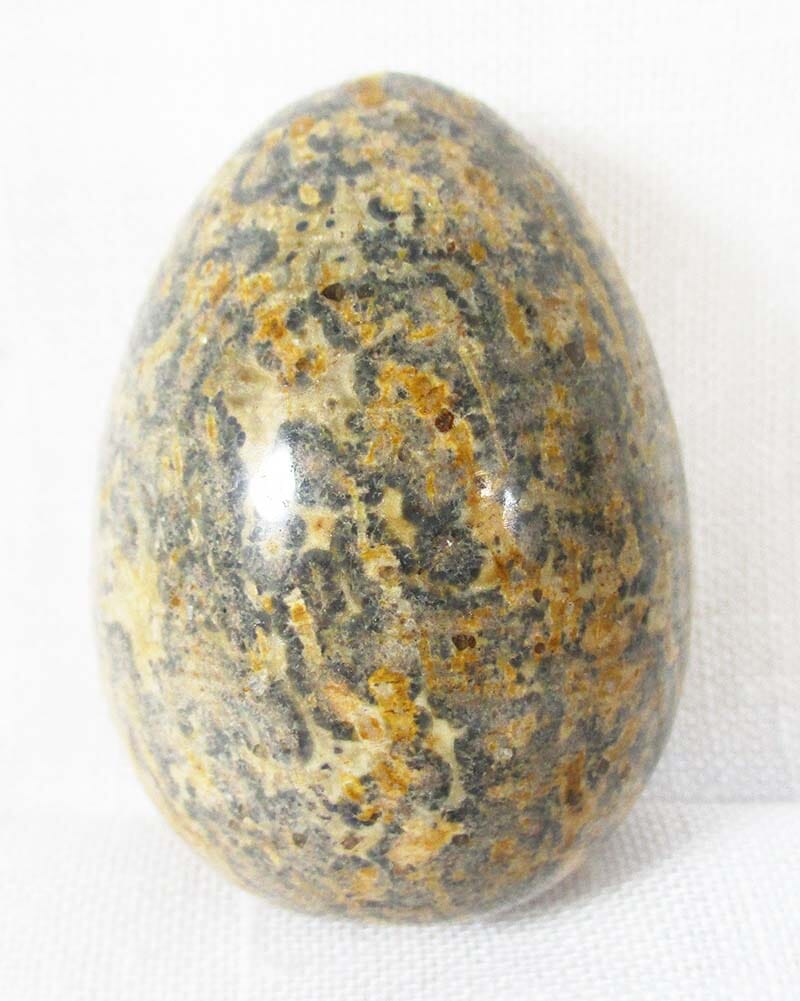 Leopardskin Jasper Egg - Crystal Carvings > Polished Crystal Eggs