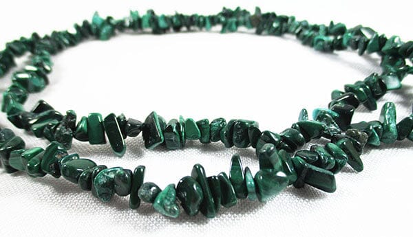 Malachite Chip Necklace - Crystal Jewellery > Crystal Necklaces