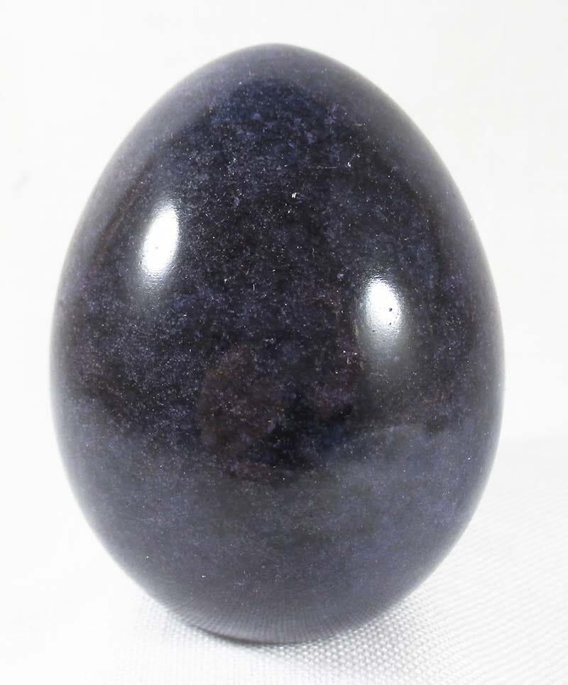 Midnight Purple HImalayan Marble Egg (Large) - Crystal Carvings > Polished Crystal Eggs