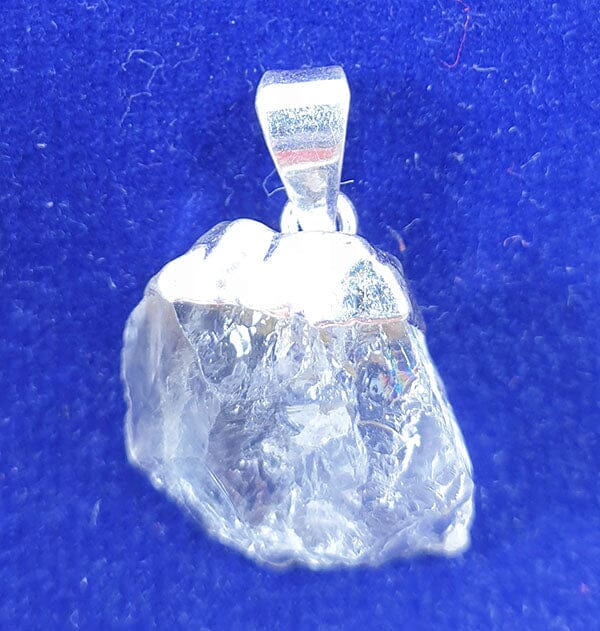 Mini Raw Quartz Pendant - Crystal Jewellery > Crystal Pendants