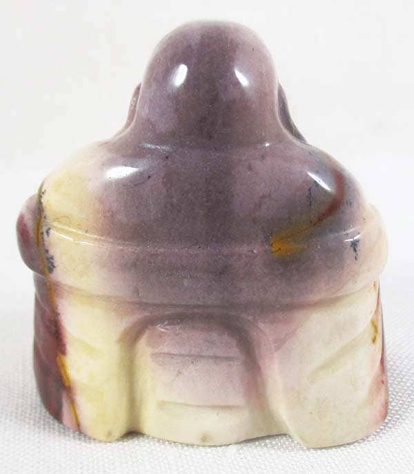 Mookaite Happiness Buddha - Crystal Carvings > Hand Carved Buddhas