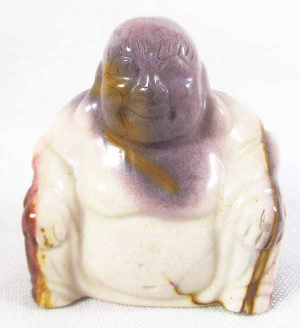 Mookaite Happiness Buddha - Crystal Carvings > Hand Carved Buddhas