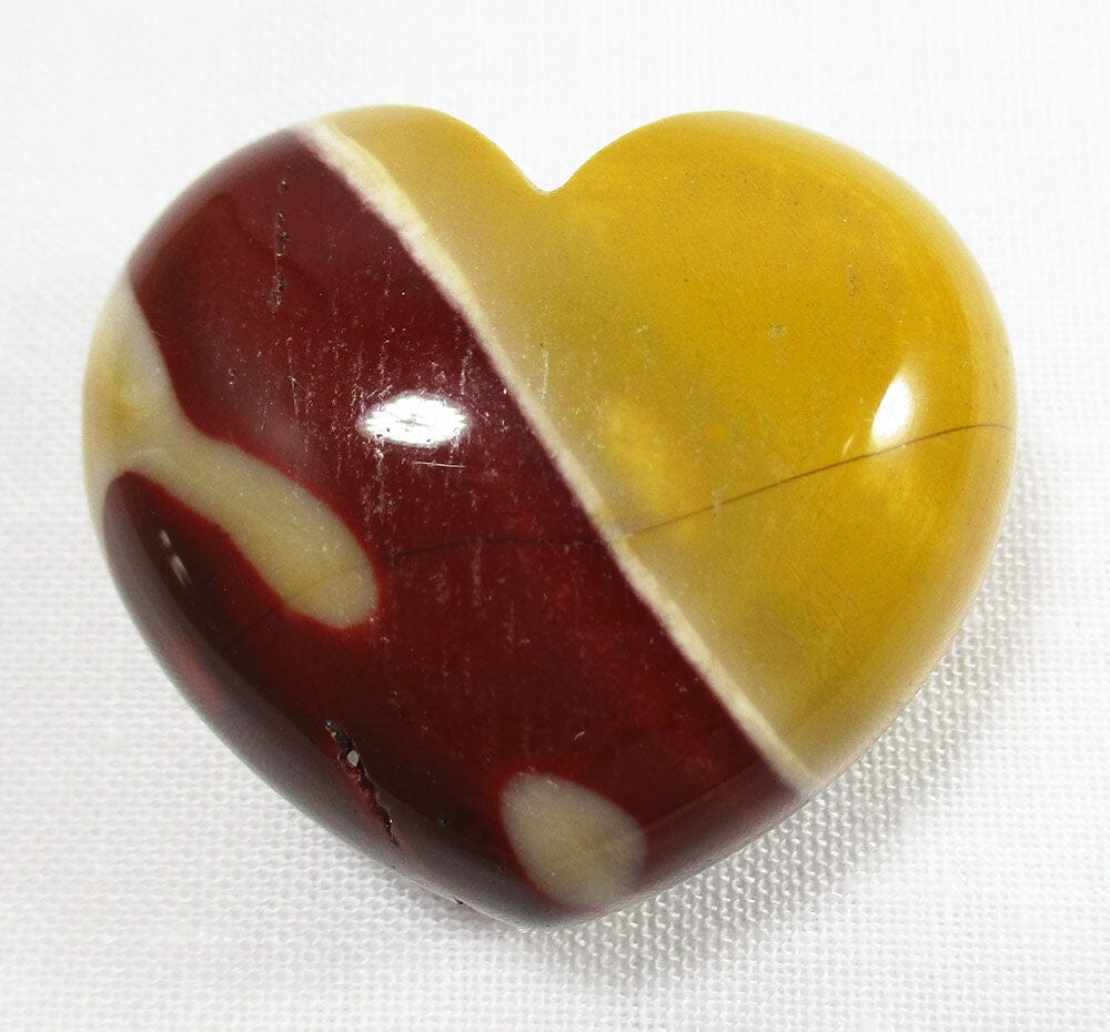 Mookaite Jasper Heart - Crystal Carvings > Polished Crystal Hearts