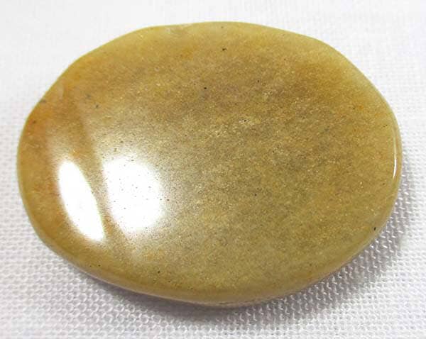 Mustard Aventurine Thumb Stone B Grade - Others > Reduced to clear