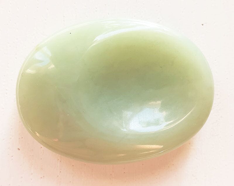 New Jade Thumb Stone - Cut & Polished Crystals > Polished Crystal Thumb Stones