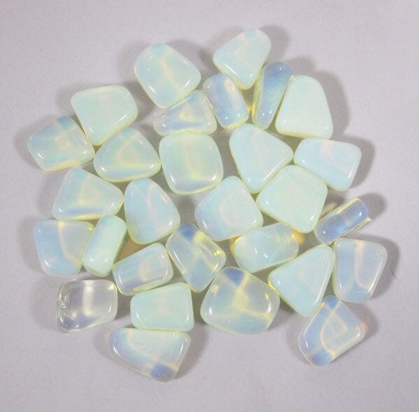 Opalite Tumble Stones (x3) - Cut & Polished Crystals > Polished Crystal Tumble Stones