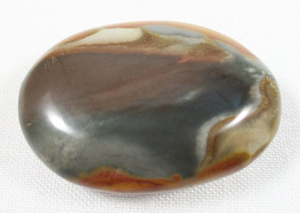 Polychrome Jasper Palm Pebble - Cut & Polished Crystals > Polished Crystal Palm Stones