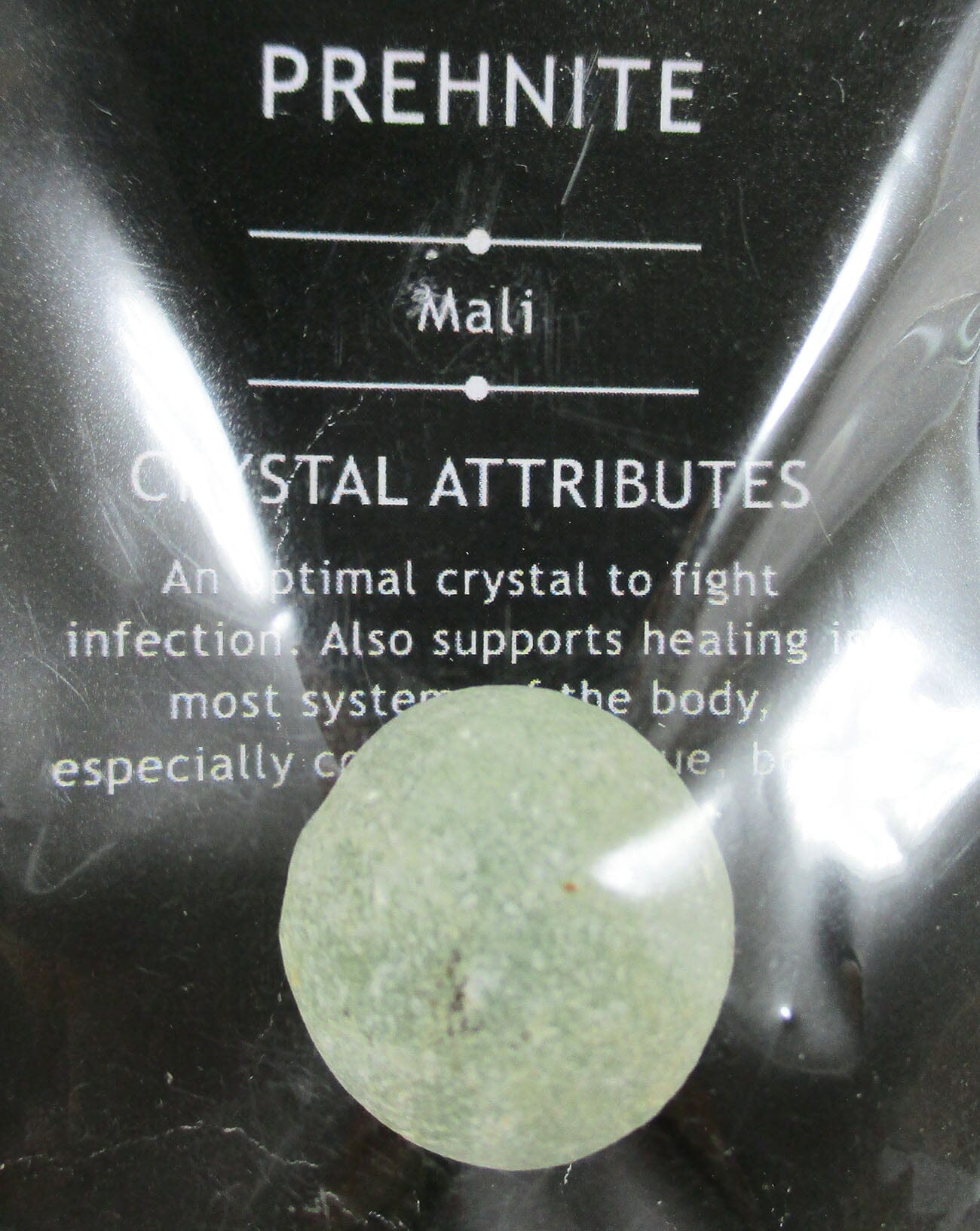 Prehnite Rough Ball (Small) - Natural Crystals > Raw Crystal Chunks