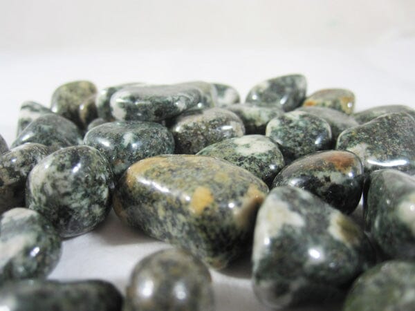 Preseli Bluestone Tumblessmall (x3) - Cut & Polished Crystals > Polished Crystal Tumble Stones