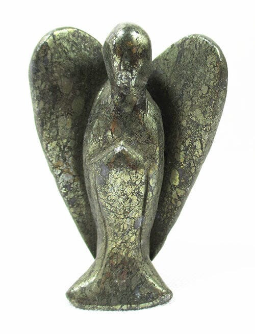 Pyrite Angel (Large) - Crystal Carvings > Crystal Angels