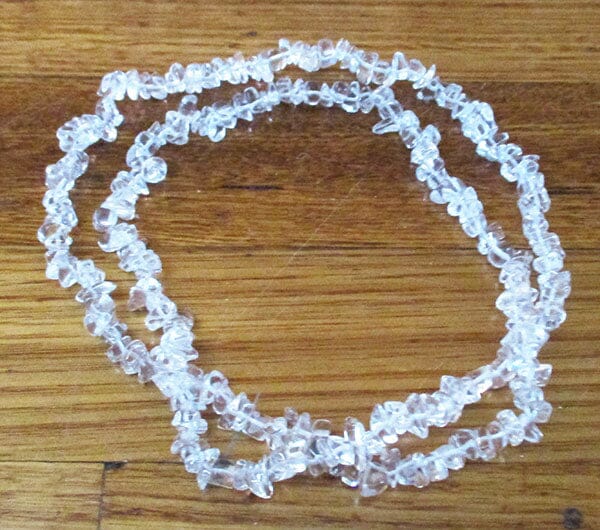 Quartz Chip Necklace (Long) - Crystal Jewellery > Crystal Necklaces