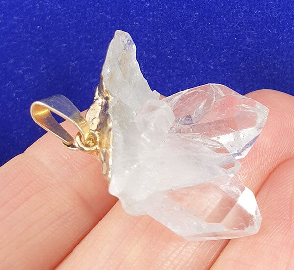 Quartz Cluster Pendant (Small) - Crystal Jewellery > Crystal Pendants