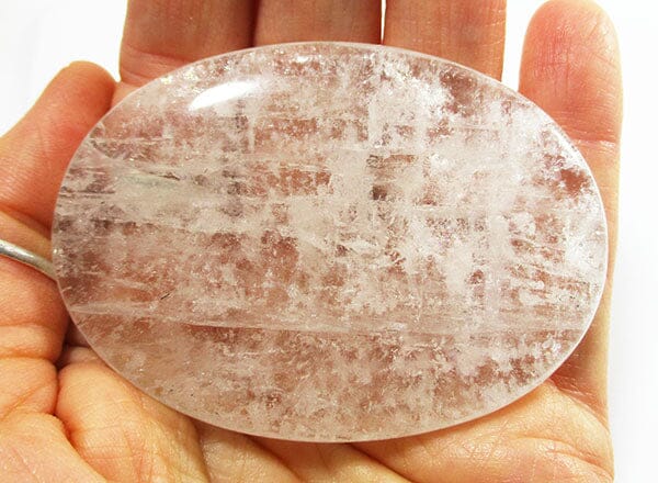 Quartz Palm Stone - Cut & Polished Crystals > Polished Crystal Palm Stones