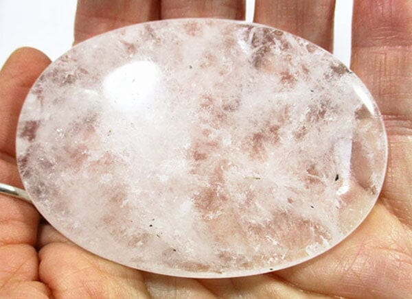 Quartz Palm Stone - Cut & Polished Crystals > Polished Crystal Palm Stones