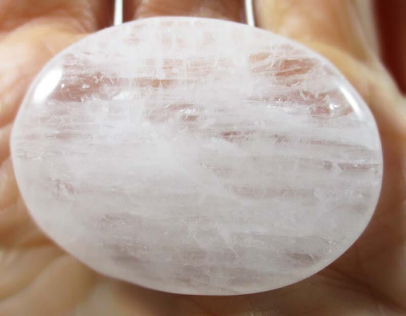 Quartz Thumb Stone - Cut & Polished Crystals > Polished Crystal Thumb Stones