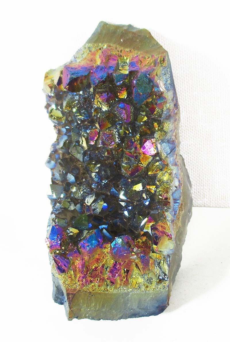 Rainbow Aura Quartz Rough Cluster - Natural Crystals > Natural Crystal Clusters