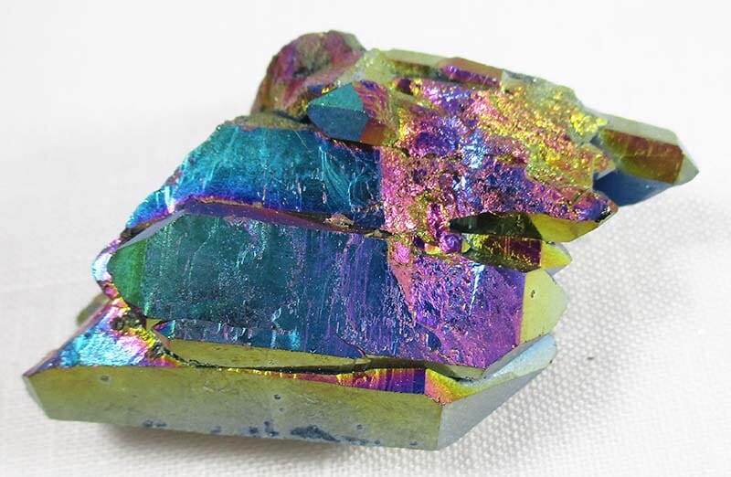 Rainbow Aura Rough Cluster - Natural Crystals > Natural Crystal Clusters