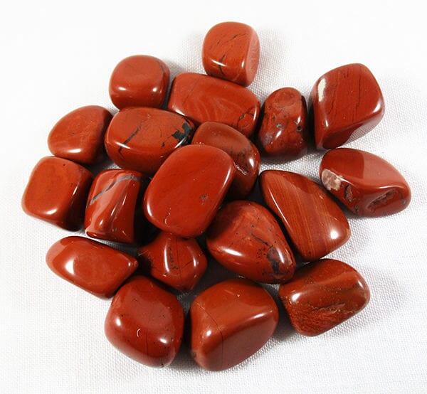 Red Jasper Tumble Stones B Grade (x3) - Cut & Polished Crystals > Polished Crystal Tumble Stones