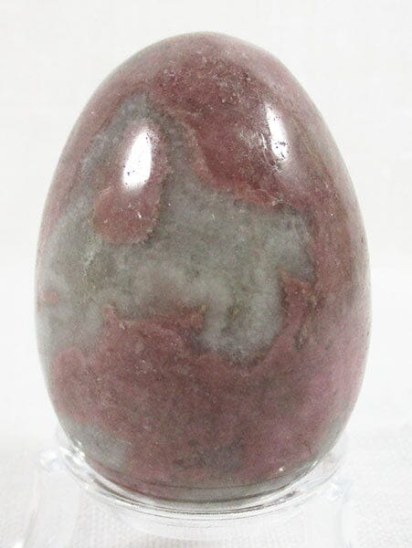 Rhodonite Egg - Crystal Carvings > Polished Crystal Eggs