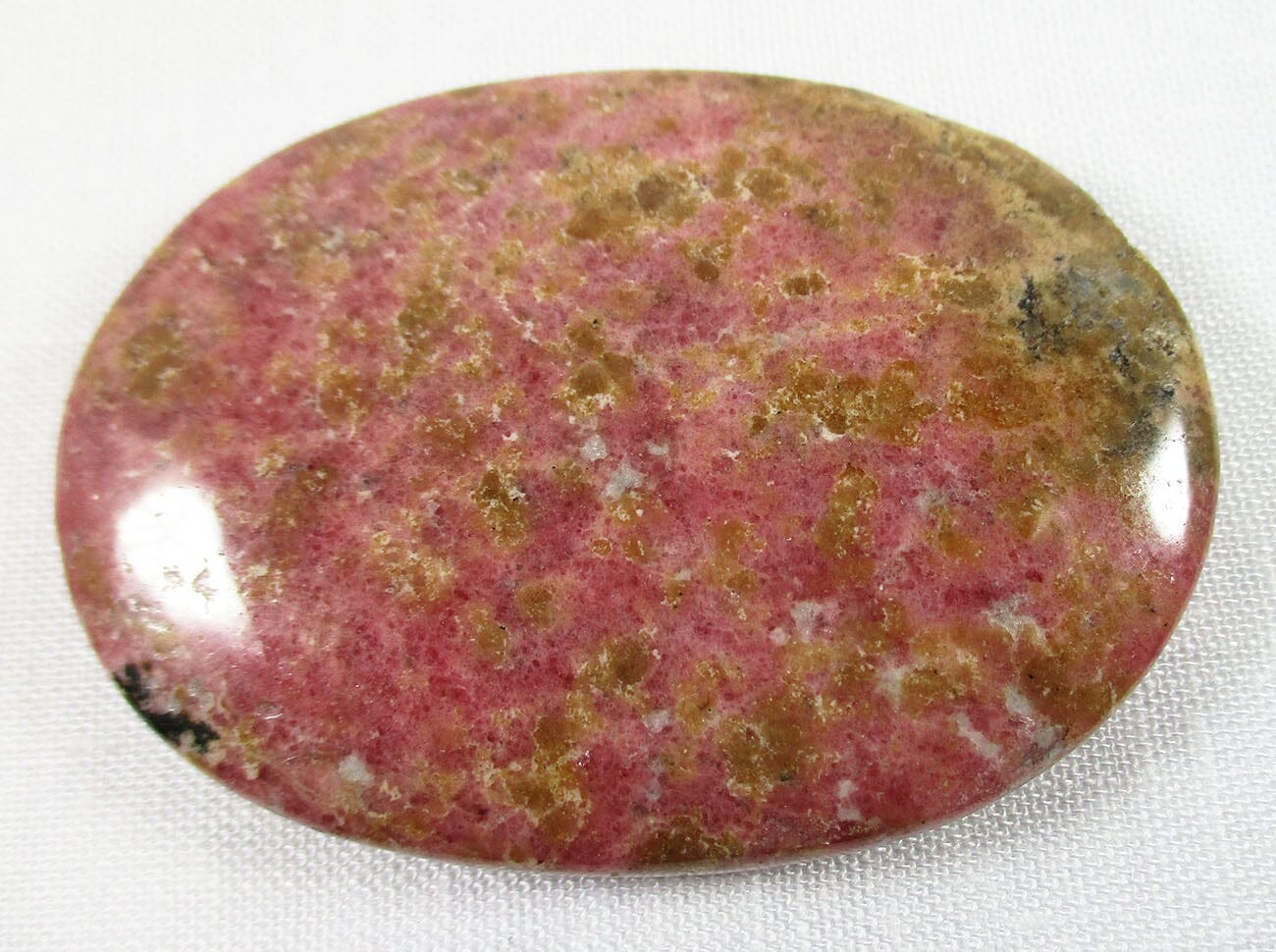 Rhodonite Palm Stone - Cut & Polished Crystals > Polished Crystal Palm Stones