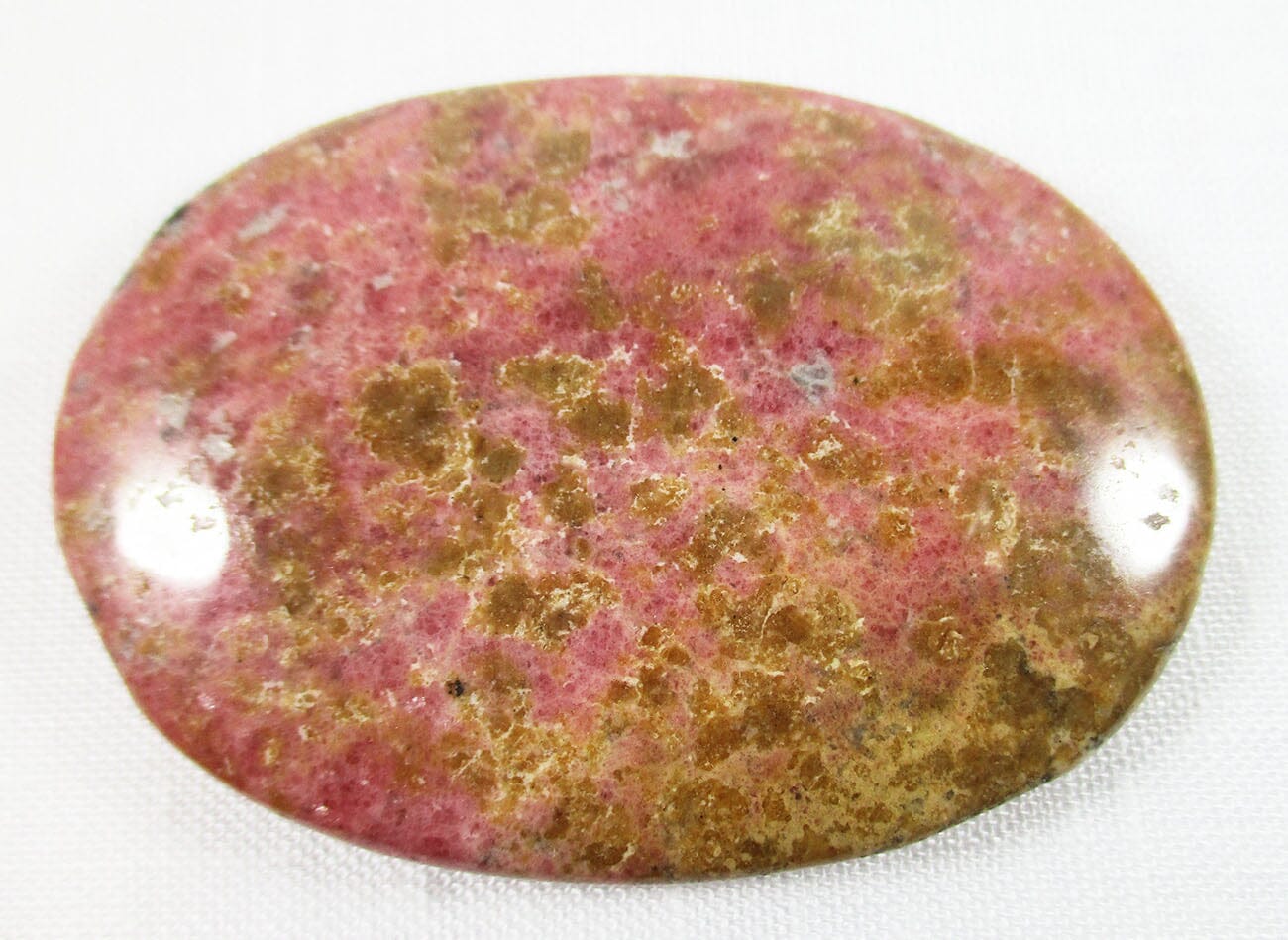 Rhodonite Palm Stone - Cut & Polished Crystals > Polished Crystal Palm Stones