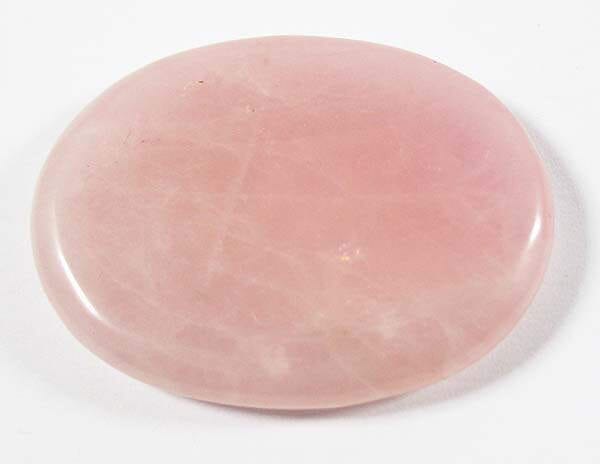 Rose Quartz Thumb Stone - Cut & Polished Crystals > Polished Crystal Thumb Stones