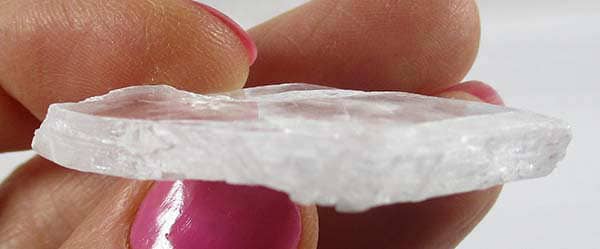 Selenite Raw Slice - Natural Crystals > Raw Crystal Chunks