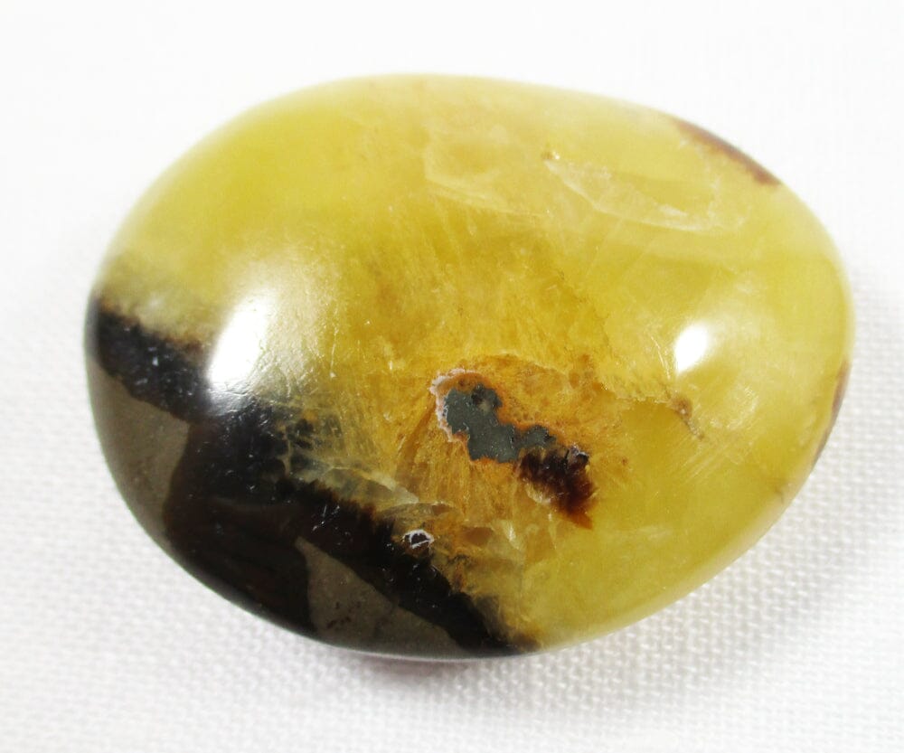 Septaria Thumb Pebble - Cut & Polished Crystals > Polished Crystal Thumb Stones